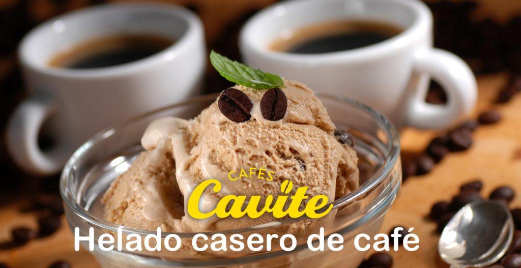 receta helado casero de café